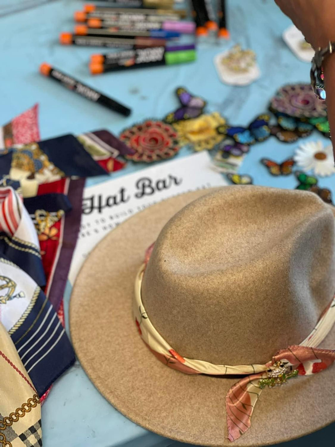 CUSTOM HAT BAR WORKSHOP
