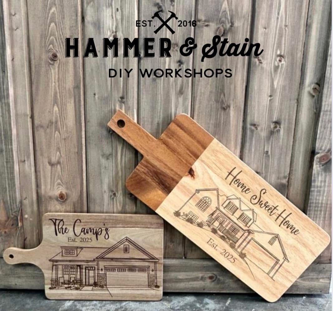 CUSTOM HOME CUTTING BOARDS
