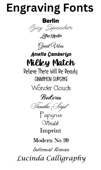 OVERSIZED LASERED WORDS