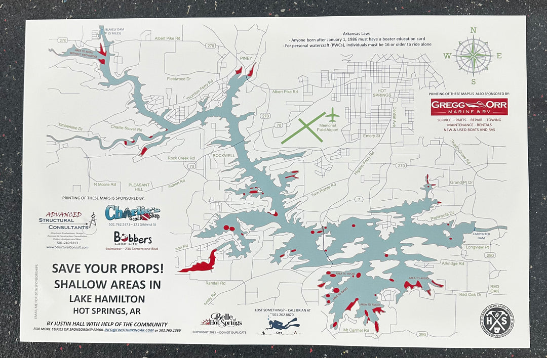 LAKE MAP SAVE THE PROP
