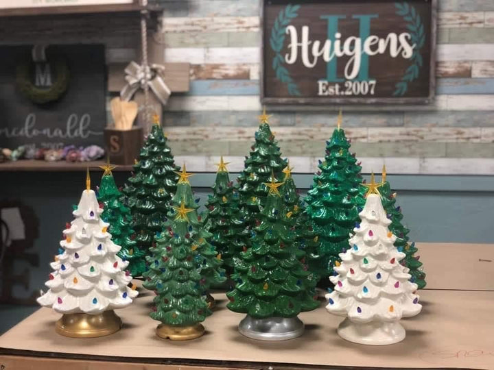 VINTAGE CHRISTMAS TREE PICK UP ONLY AFTER NOV 4TH