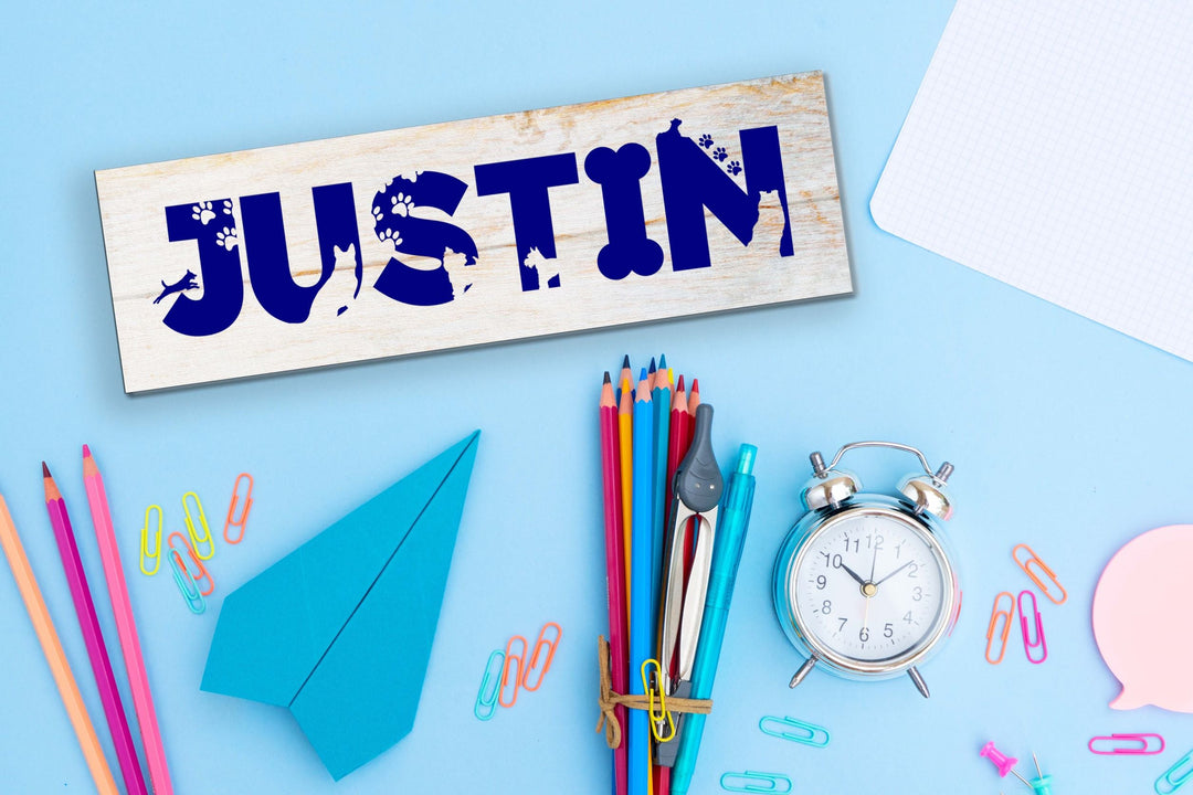 KIDS MINI NAME PLANKS