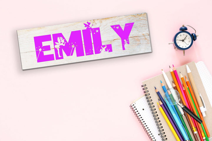 KIDS MINI NAME PLANKS