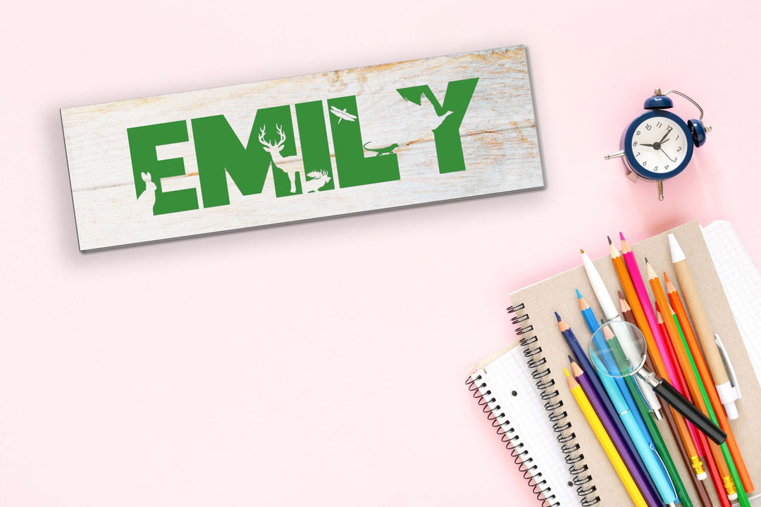 KIDS MINI NAME PLANKS