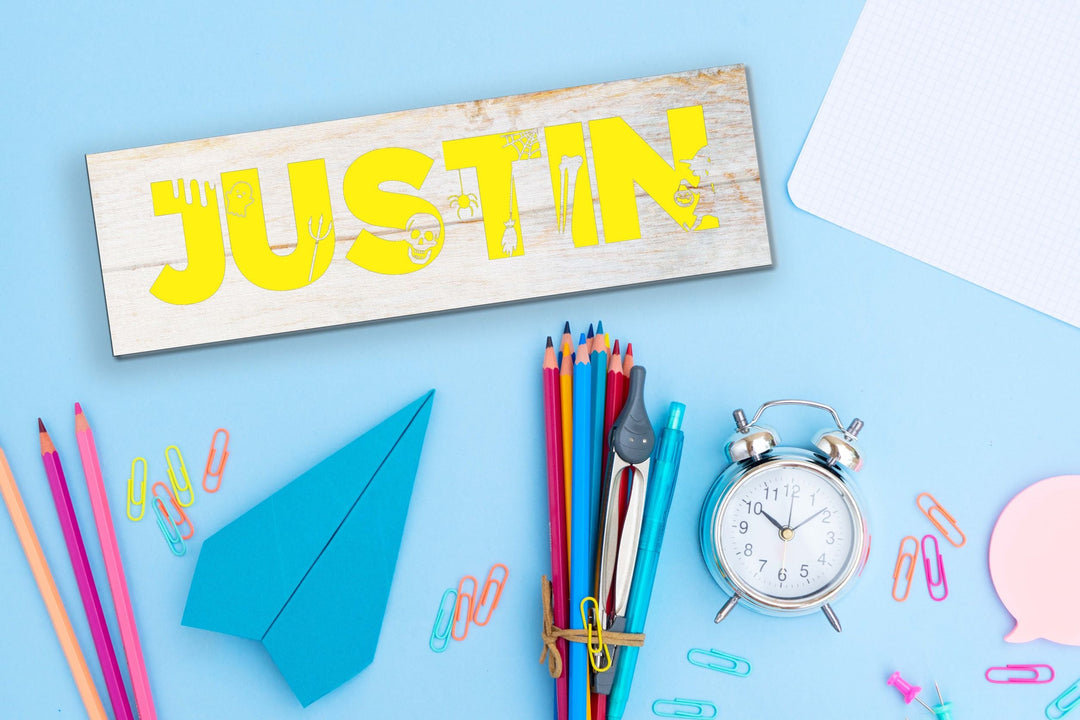 KIDS MINI NAME PLANKS