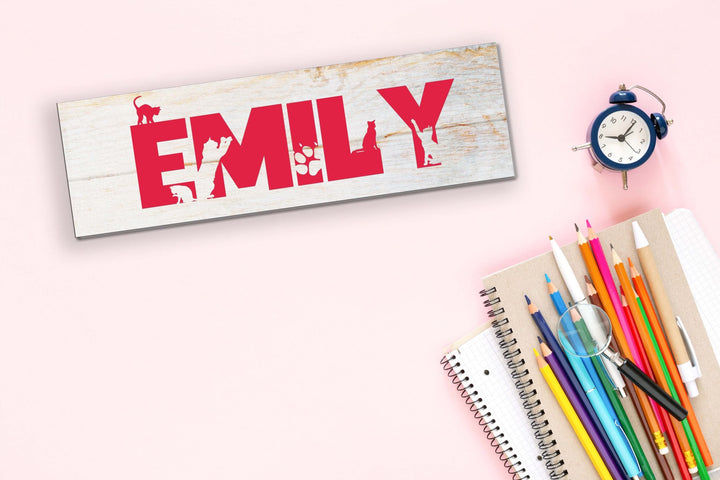 KIDS MINI NAME PLANKS