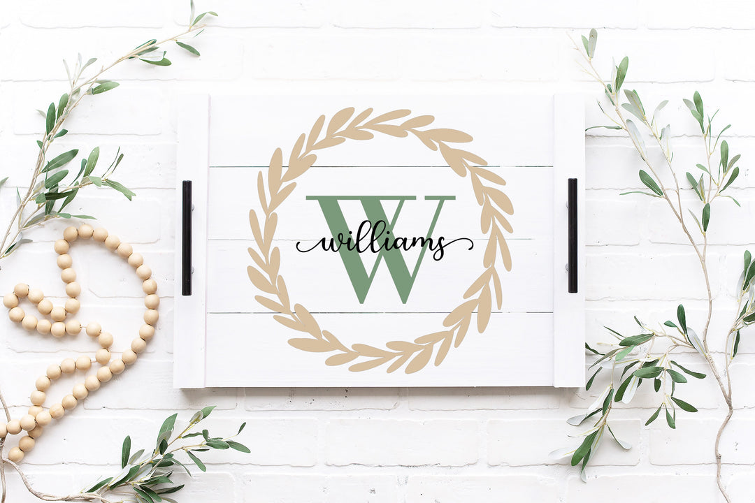 PERSONALIZED FARMHOUSE TRAYS