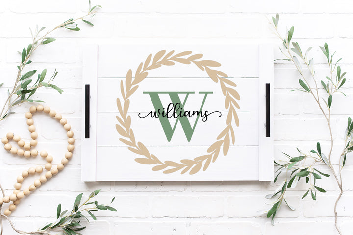 PERSONALIZED FARMHOUSE TRAYS