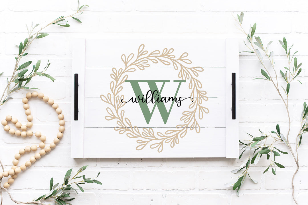 PERSONALIZED FARMHOUSE TRAYS