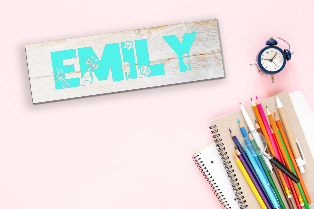 KIDS MINI NAME PLANKS