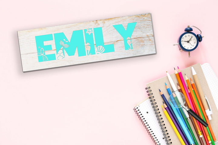 KIDS MINI NAME PLANKS