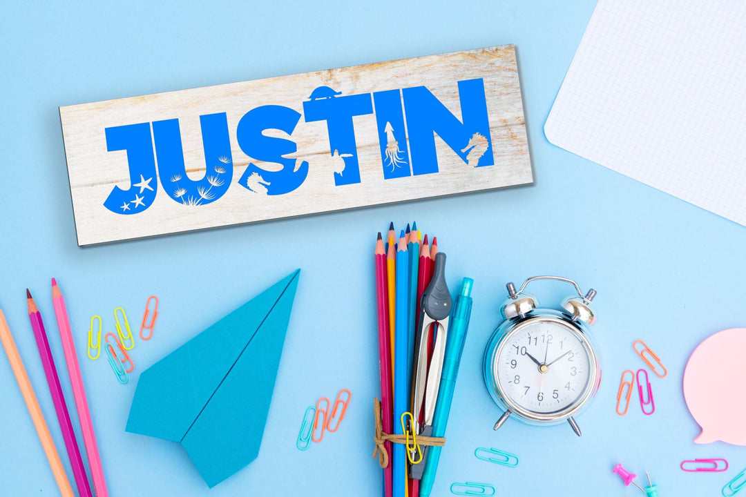 KIDS MINI NAME PLANKS