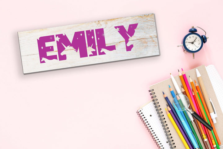 KIDS MINI NAME PLANKS