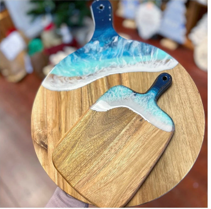 RESIN ART TREES, TRAYS, BOARDS & MORE