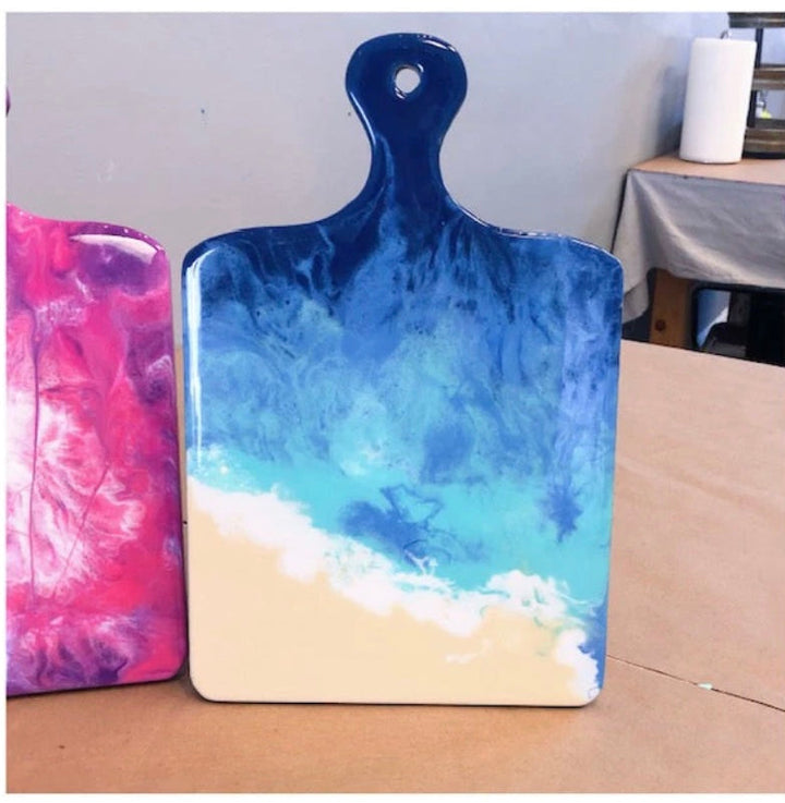 RESIN ART TREES, TRAYS, BOARDS & MORE