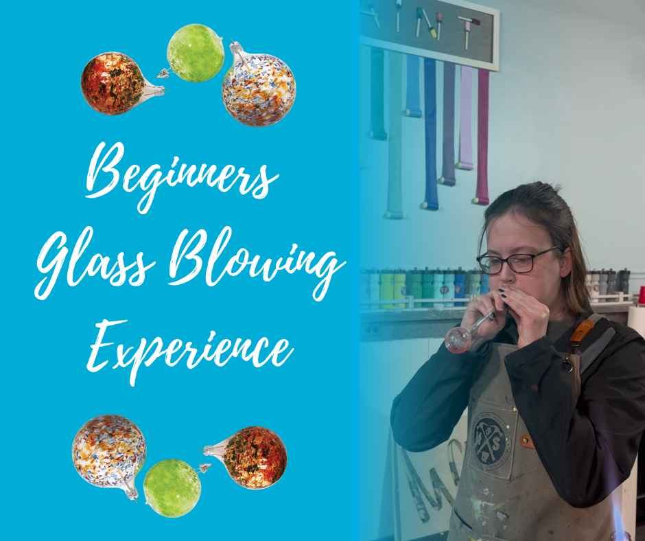 INTRO TO GLASS BLOWING - JUNE 28TH - 10:30 TO 6:00