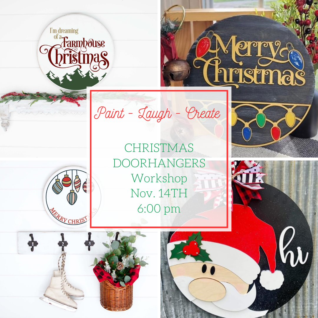 CHRISTMAS DOORHANGERS - NOV 14TH - 6:00 PM