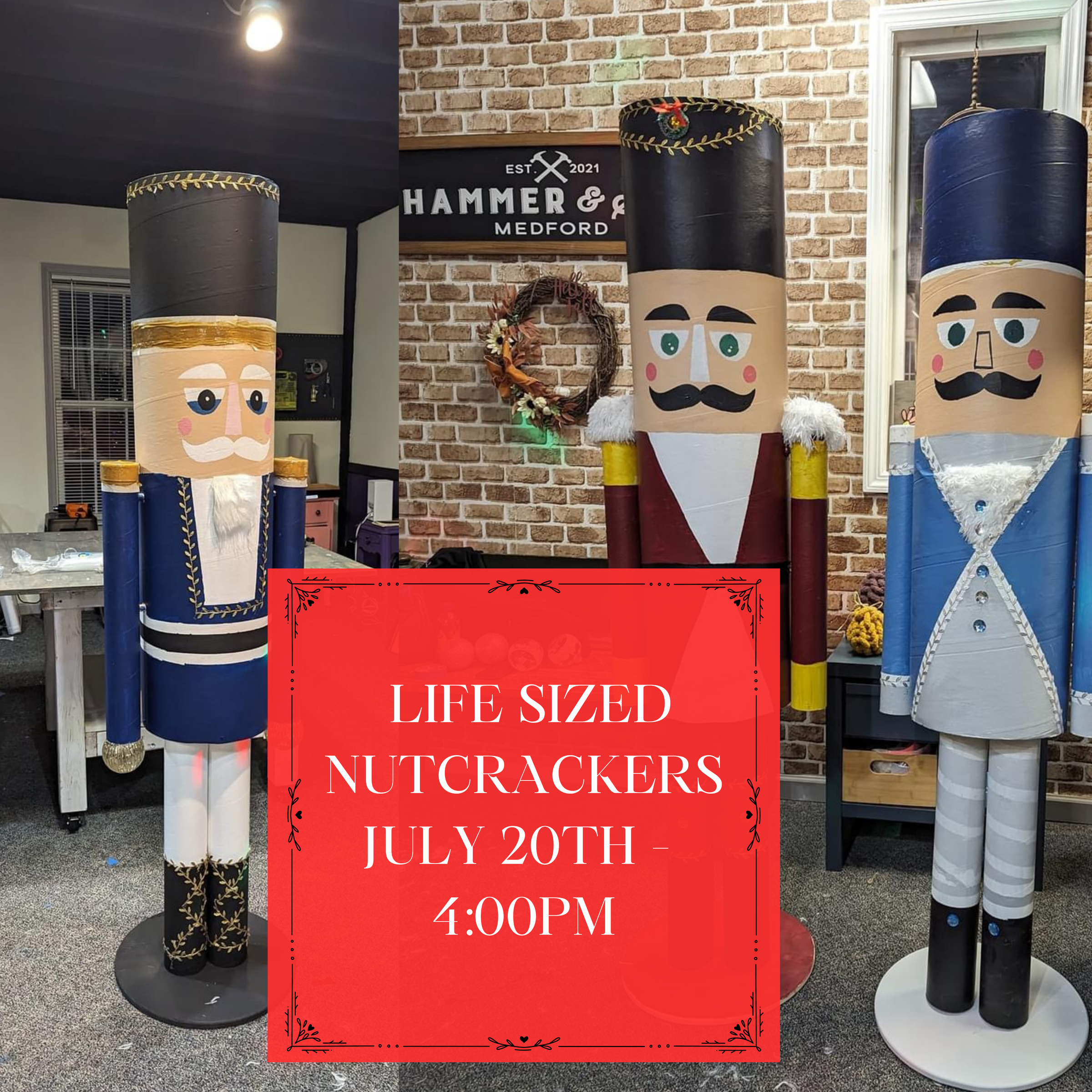 NUTCRACKERS IN JULY - JULY 20TH - 4:00 PM