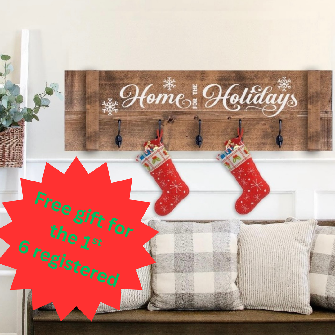 CHRISTMAS IN JULY - STOCKING HANGERS - JULY 25TH - 6:00PM