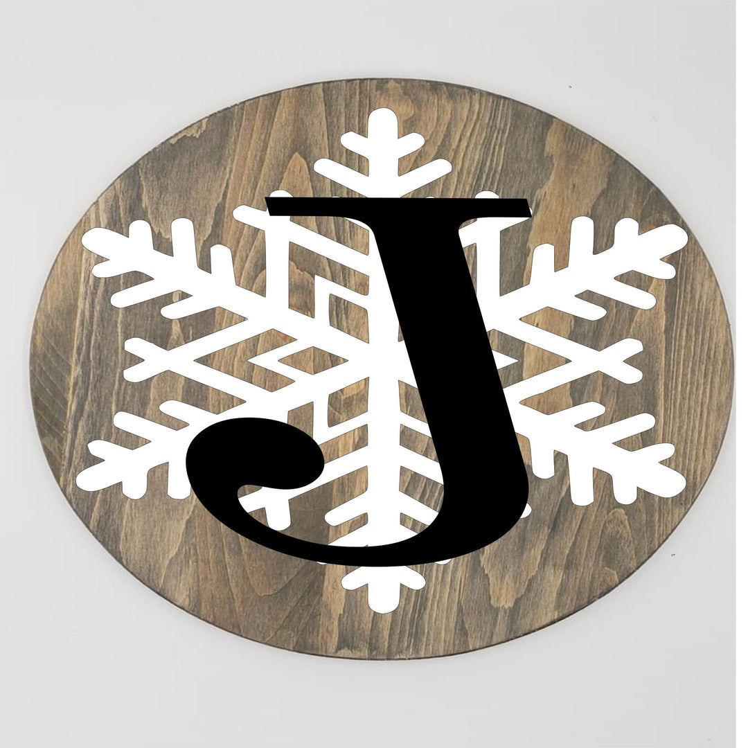 3D SNOWFLAKE AND INITIAL DOOR HANGER - JAN 10TH - 11:00 AM