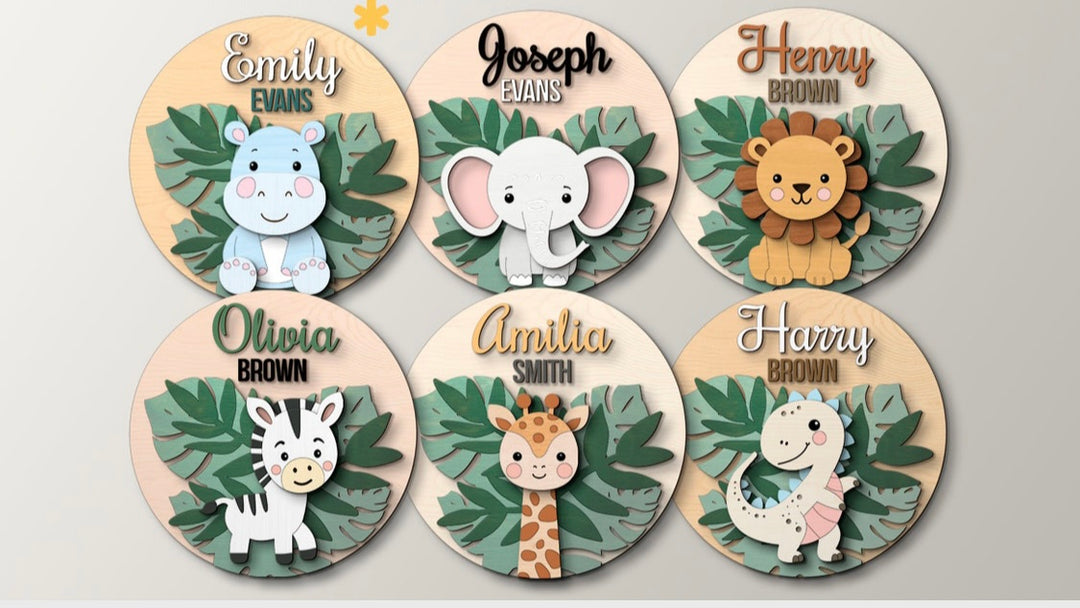 3D DOOR HANGERS