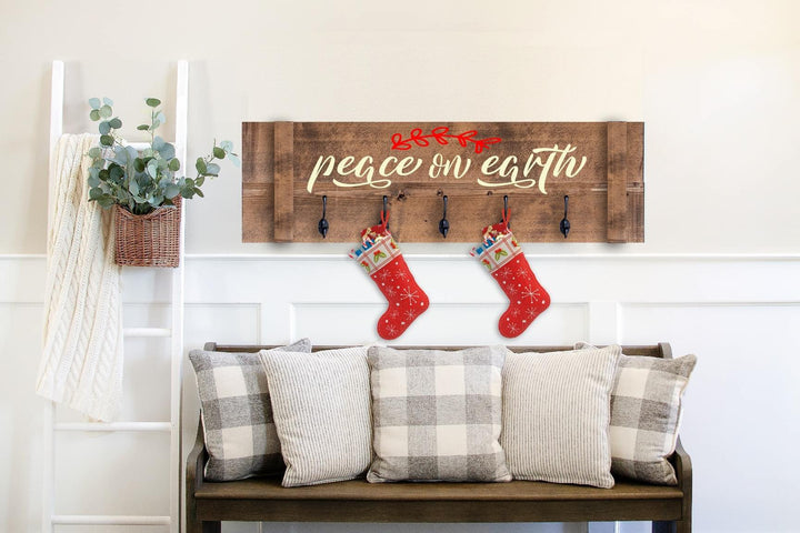 CHRISTMAS SHUTTER STOCKING HANGER