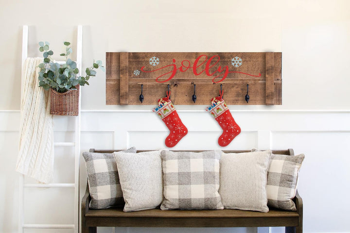 CHRISTMAS SHUTTER STOCKING HANGER