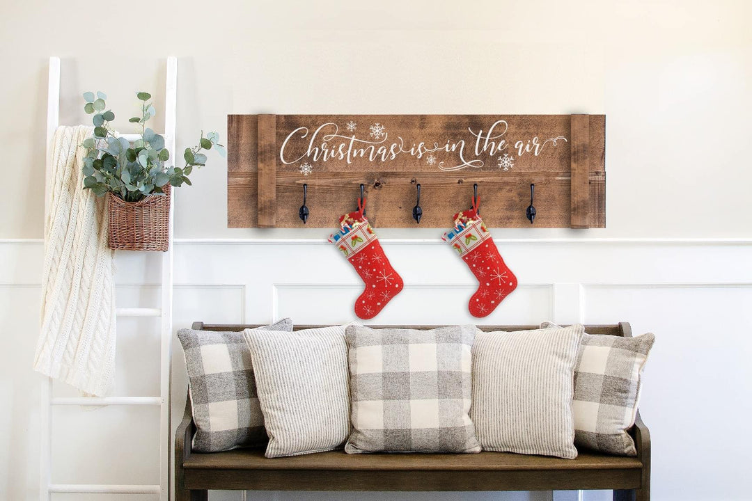 CHRISTMAS SHUTTER STOCKING HANGER