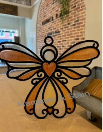 CHRISTMAS - FAUX STAINED GLASS