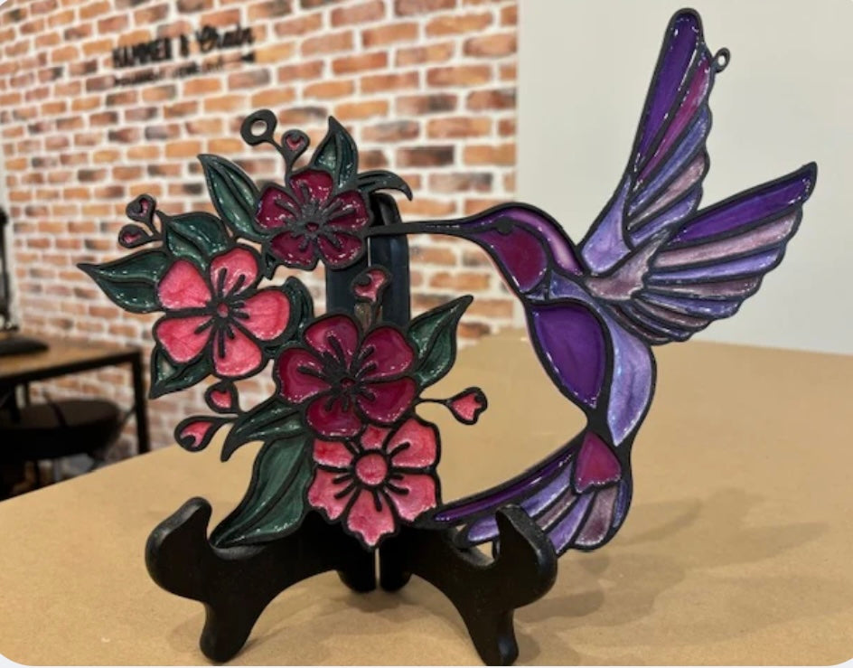 FAUX STAINED GLASS