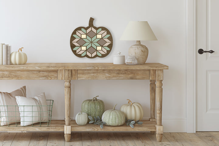 BARN QUILT PUMPKINS