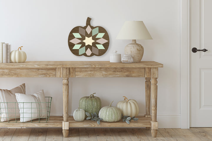 BARN QUILT PUMPKINS