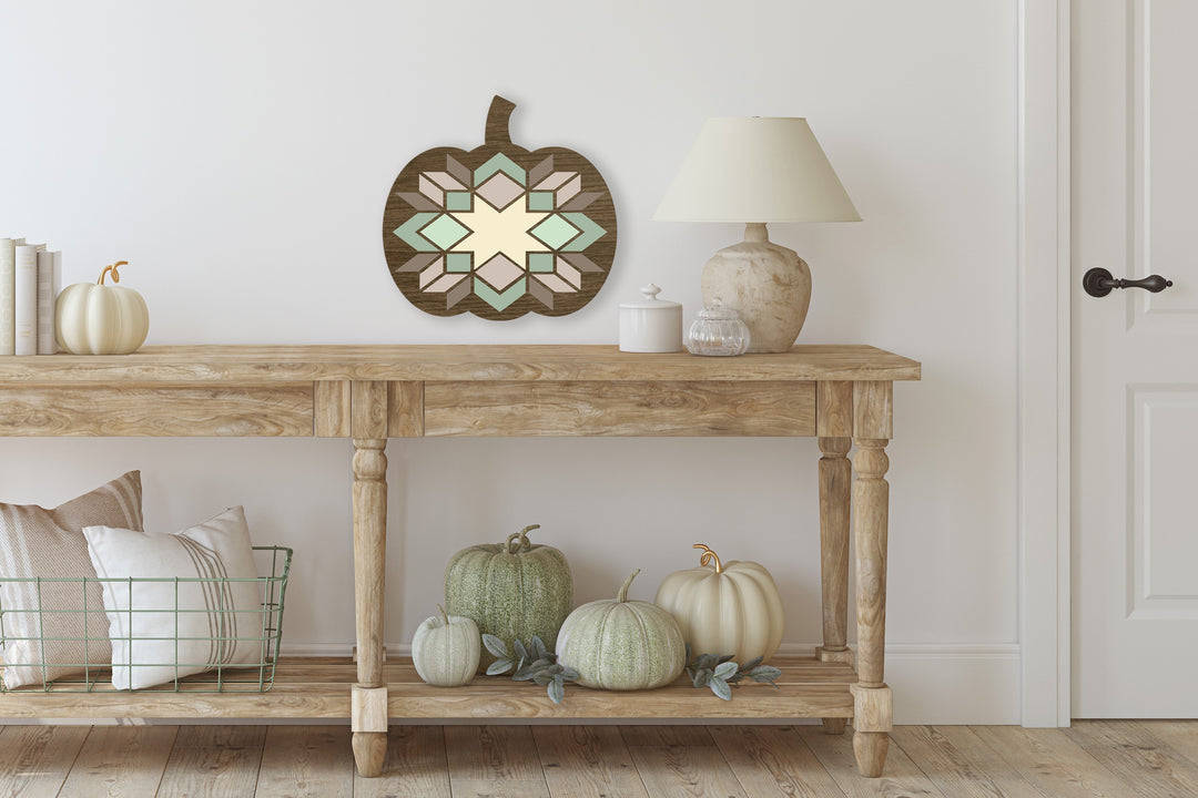 BARN QUILT PUMPKINS