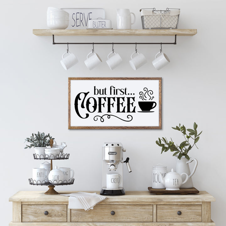 FARMHOUSE COFFEE BAR SIGNS WORKSHOP