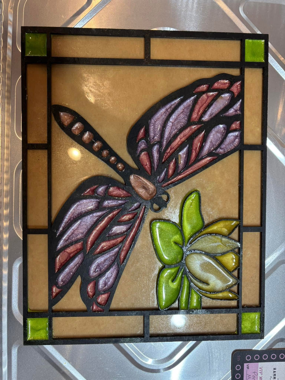 FAUX STAINED GLASS
