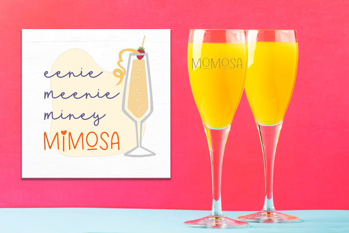 MOMOSA SQUARES & ETCHED GLASSWARE