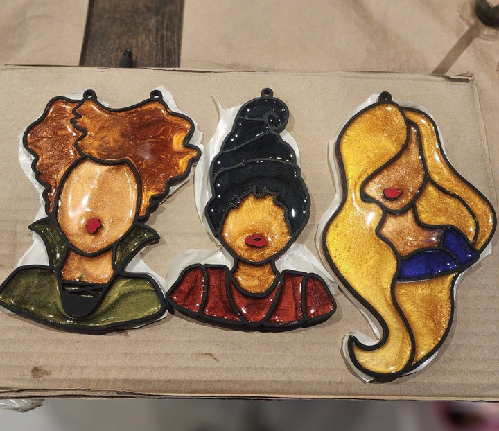 FAUX STAINED GLASS WORKSHOP