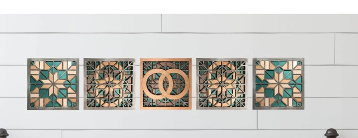WOOD MOSAICS