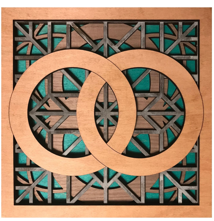 WOOD MOSAICS