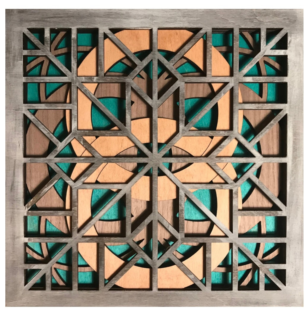 WOOD MOSAICS