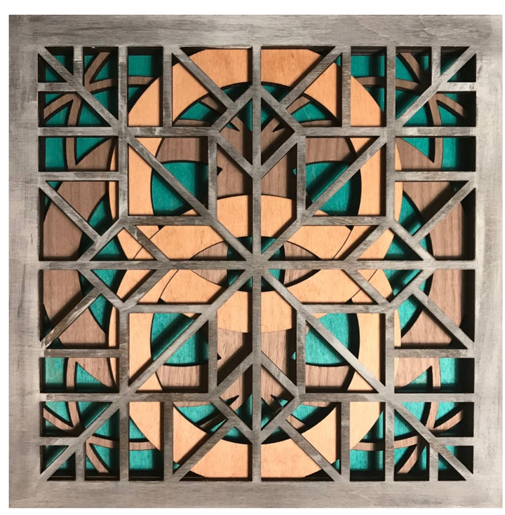 WOOD MOSAICS