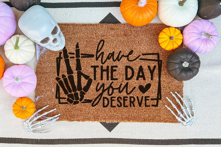 HALLOWEEN DOORMATS WORKSHOP