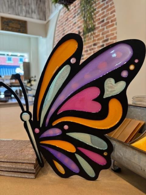 FAUX STAINED GLASS