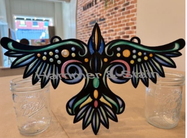 FAUX STAINED GLASS