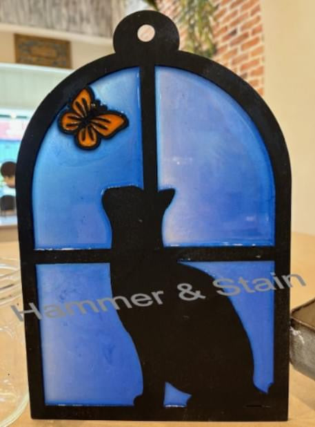 FAUX STAINED GLASS