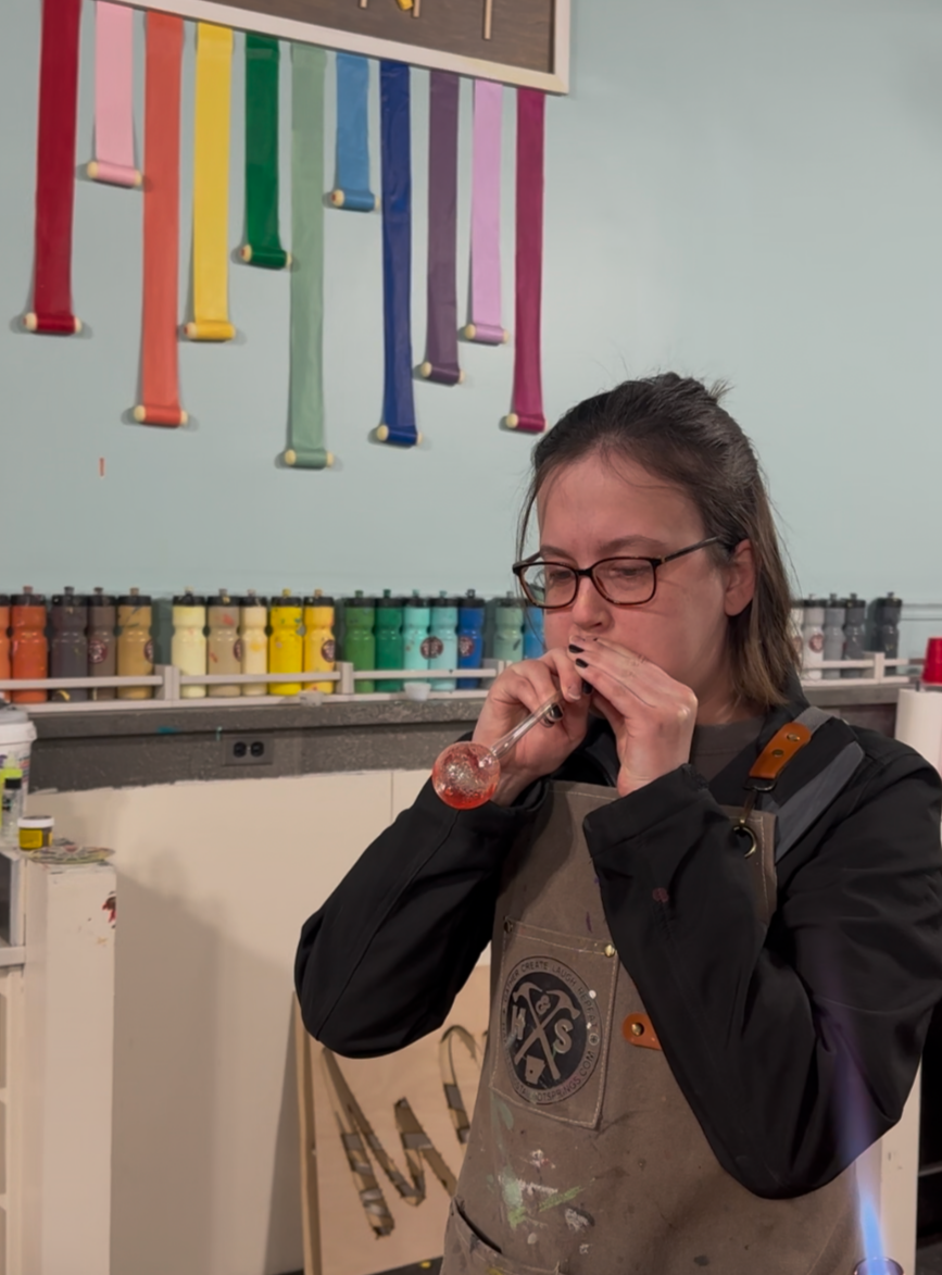 GLASS BLOWING EXPERIENCE - FRIDAY -MARCH 7TH