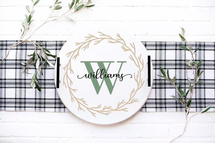 PERSONALIZED ROUND TRAYS WORKSHOP