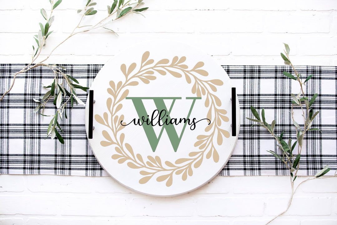 PERSONALIZED ROUND TRAYS WORKSHOP