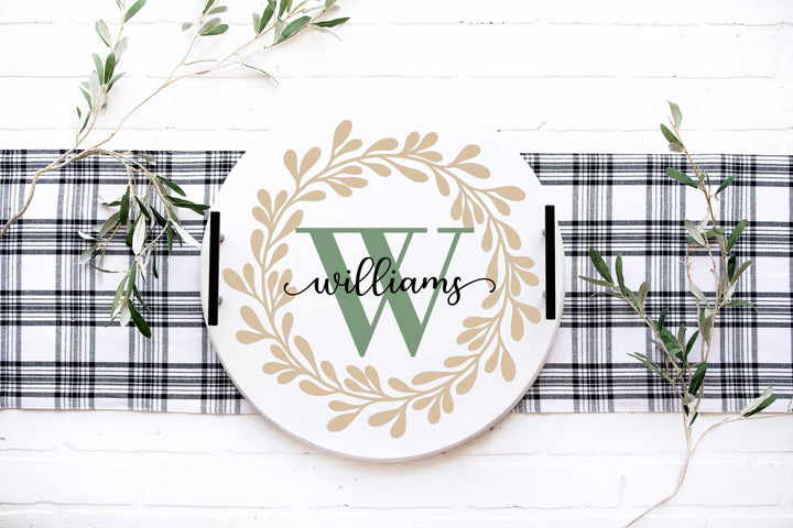 PERSONALIZED ROUND TRAYS WORKSHOP