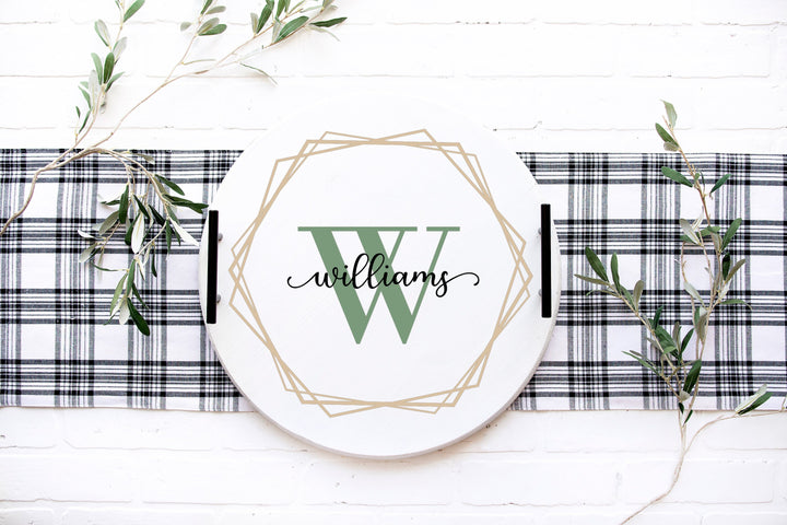 PERSONALIZED ROUND TRAYS WORKSHOP